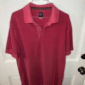 Men’s Red Saks Fifth Avenue Polo. Size XXL